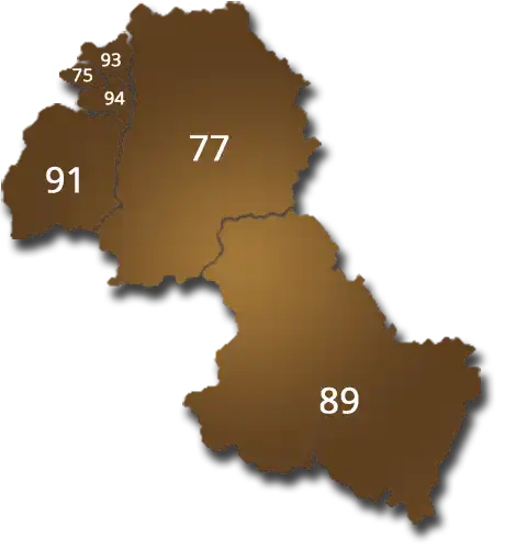 Carte compétence territoriale etude SCP Comblez Heurteboust Carte compétence territoriale etude SCP Comblez Heurteboust